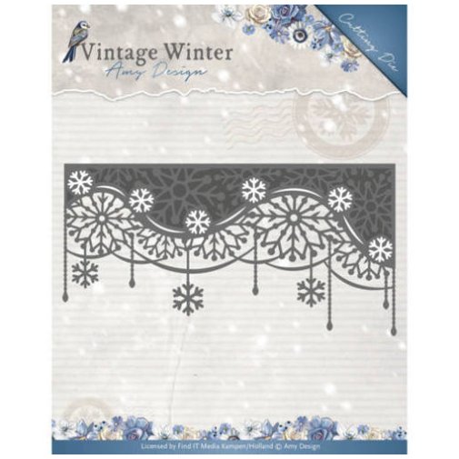 Stanssi, Amy Design: Snowflake Swirl Edge