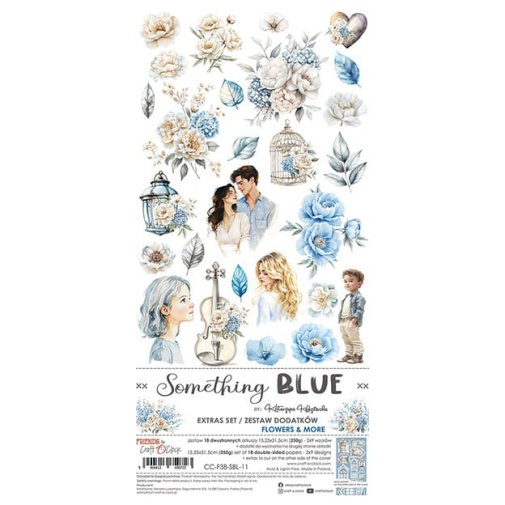 Die cut sheets, Craft O\'Clock: Something Blue - Flowers & More