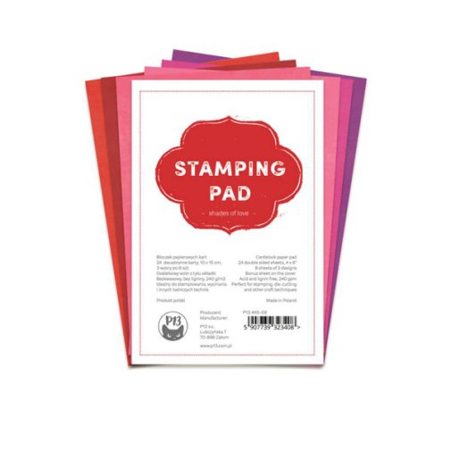 Cardstock pack A6, 240g, P13: red/purple