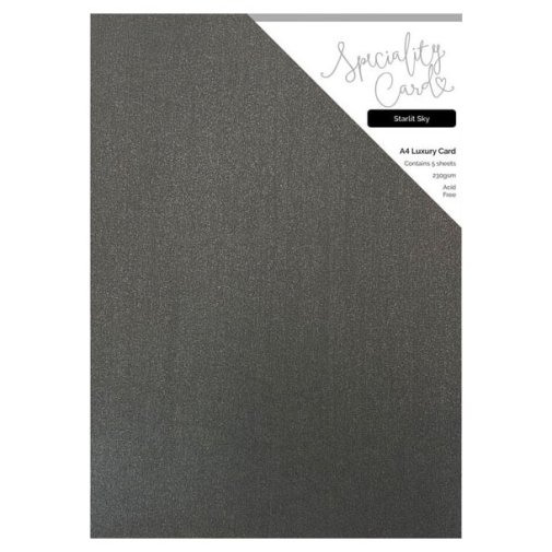 Speciality card A4, Tonic Studios: Starlit sky