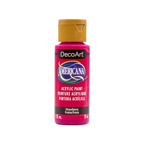 Americana acrylic paint: Strawberry