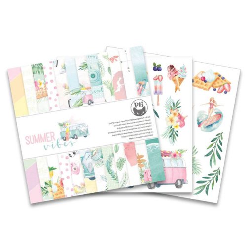 6x6\" paperipakkaus, P13: Summer Vibes