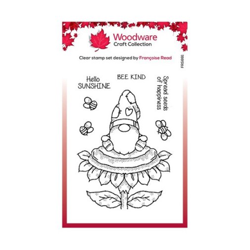 Leimasinsetti A6, Woodware: Sunflower Gnome