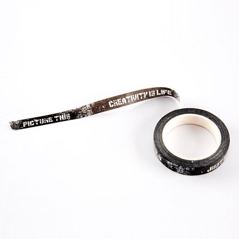 Washi tape, Aall & Create: Take Risks (dark)