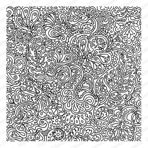 IO Cover-a-Card stamp: Tapestry