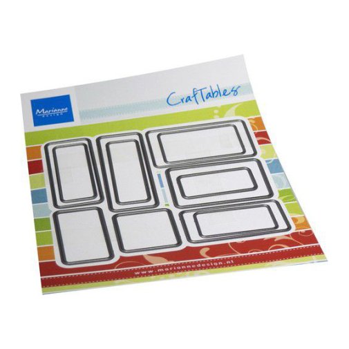 Die set, Marianne Design: Text labels