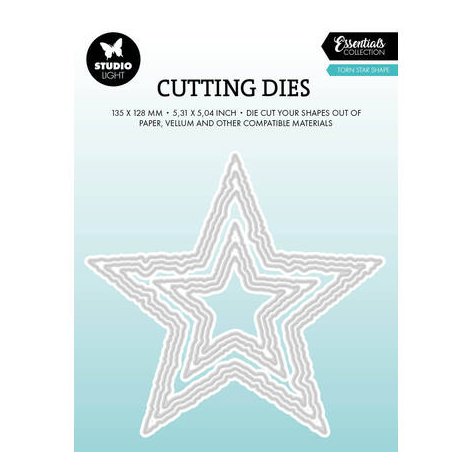 Stanssisetti, Studiolight: Torn edge stars - tähdet