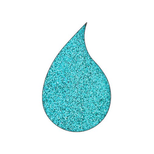 Wow! embossing powder: Totally Teal