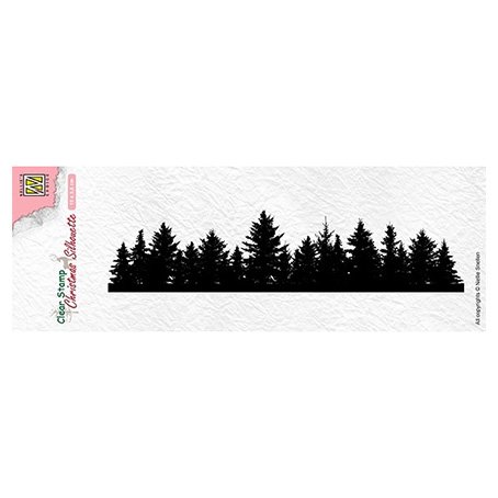 Nellie\'s Choice -leimasin: Pine tree border