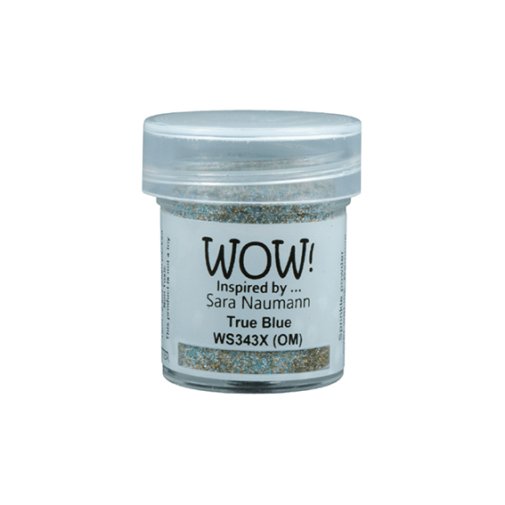 Wow! embossing powder: True Blue