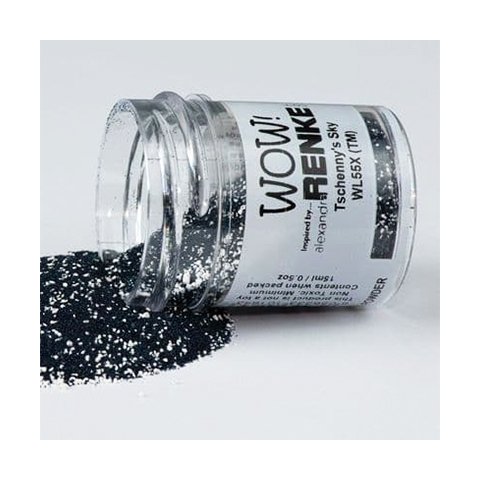 Wow! embossing powder: Tschenny\'s Sky
