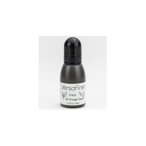 VersaFine re-inker 15ml: Vintage Sepia