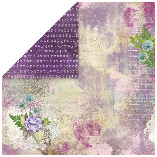 Scrapbooking paper 12x12\", Craft & You: I Love Vintage 02