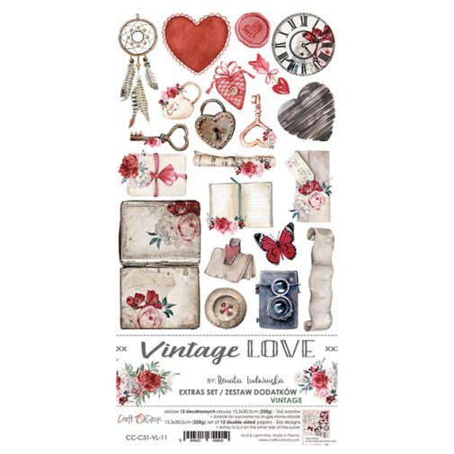 Leikekuva-arkit, Craft O\'Clock: Vintage Love