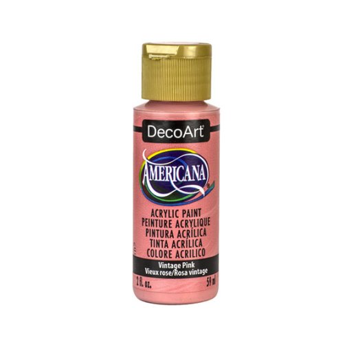 Americana acrylic paint: Vintage Pink