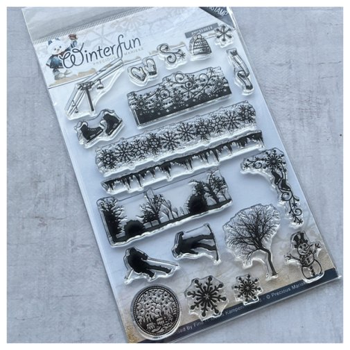 Stamp set A5, PM: Winter Fun