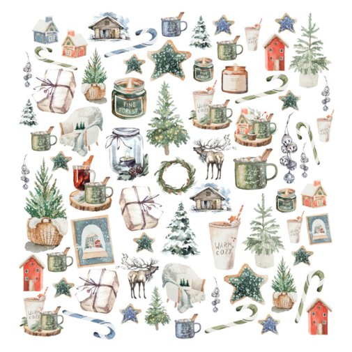 UHK -kuviopaperi 12x12\": Winter Tree (cover)