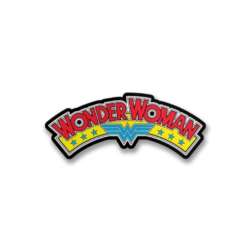 Vinyl sticker, Wonder-Woman: Logo