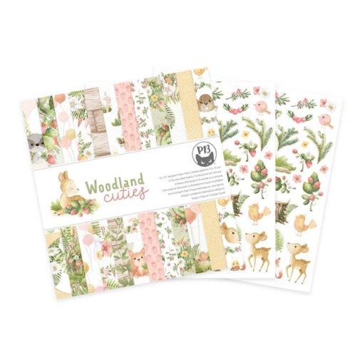 12x12\" paperipakkaus, P13: Woodland Cuties
