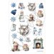 Die cut sheet A5: Winter