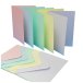 C6 Card and envelope pack, pastels, 50pcs