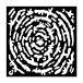 Stencil 6x6, WW: Coral Branches
