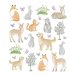 Sticker sheet: Animals and nature