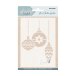 Sabluuna A6, Card Deco: Christmas Baubles - joulupallot