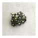 Small paper flowers, 10 pcs: grey