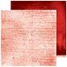 Craft O'Clock paper sheet 12x12": Red Mood 05