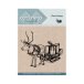 Card Deco stamp: Reindeer and sleigh