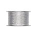 Lurex ribbon, silver, 1m