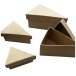 Cardboard box set 4 pcs - triangular