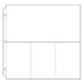 Page protectors 12x12" WeR, 4 pockets, 10 pcs